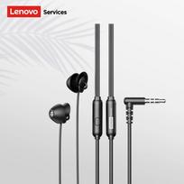 NAUJOS Lenovo Y107 laidinės ASMR miego ausinės 3,5 mm į ausį įkišamos laidinės nematomos ausinės minkštos silikoninės patogios dėvėti ausinės su mikrofonu 3.5mm juoda