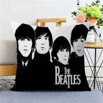 Grupės dainininkas The B-Beatles Pagalvės užvalkalas Pagalvės užvalkalas Svetainės Sofos Namų Dekoras Individualus 12x12Inch