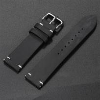 Calfskin Leather Watch Band for Omega for Seiko Bracelet 18mm 20mm 21mm 22mm 24mm Strap Dark Brown Stitching for Rolex Wristband 22mm