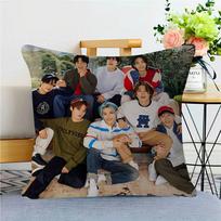 Kpop S-Stray K-Kids pagalvėlės užvalkalas Automobilio dekoratyvinės pagalvėlės užvalkalas Sofai Automobiliui Kalėdinė dovana 40x40cm 45x45cm 12x12Inch