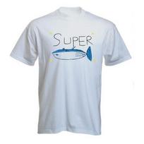 Super Tuna T Shirt Music K-Pop BTS Korea Boy Band Jin Blackpink Seventeen GT365 M white
