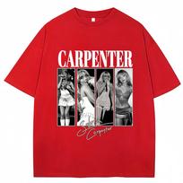 Vintažinio stiliaus Sabrina Carpenter marškinėliai Emails Tour Mada Hip Hop Medvilniniai Oversized Trumpomis Rankovėmis Vyriški Moteriški Marškinėliai Streetwear S