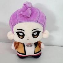 10cm Kpop Demono Medžiotojų Pliušinis Žaislas Pakabukas Anime Smta Berniukų Pliušinė Lėlė Figūrėlė Rumi Raktų Pakabukas Lėlės Zoey Pakabukas Gimtadienio Dovana 10cm violetinė