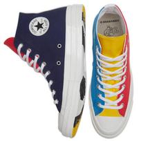 Converse Chuck Taylor All Star 70 Apvalus priekis Suvarstomi Atsparūs dilimui Amortizuojantys Aukšti Canvas Batai Unisex Raudoni Geltoni Mėlyni 35
