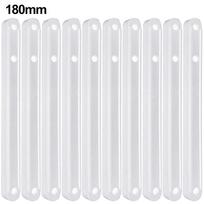 10 vnt. stalčių bėgeliai 180/235/298 mm stalčiams Plastikiniai