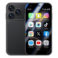 A17 mini 3G išmanusis telefonas 3,0 colio MTK 2GB RAM 16GB ROM 2 MP HD kamera Dvi SIM kortelės Aukštos kokybės Android 8.1 mobilusis telefonas su veido atpažinimu juoda