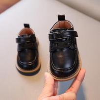 2025 M. Rudens Kūdikio Batai: Minkštas odinis padas berniukams ir mergaitėms, Mažylių vaikščiojimo batukai Order 5 pairs for sizes 15-19 juoda