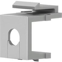 Ubiquiti Keystone Blank Insert with Through-Hole, 12-Pack, Grey Cover, for UniFi 24-Port Blank Keystone Patch Panel UACC-Keystone-Blank-Insert-TH