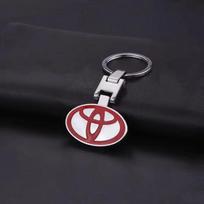 Toyota automobilio emblema raktų pakabukas Cinko lydinio raktų pakabuko pakabukas Aksesuarai Toyota Corolla Yaris Aygo Prius Camry Auris Avensis 4Runner