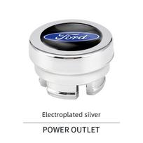 Automobilio lipdukas Ford Automobilio žiebtuvėlio dangtelis Apsauginis nuo dulkių Priedai Ford S MAX Ranger Focus Fiesta Mondeo Kuga Mustang Escor skaidri