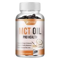 MCT Aliejaus Kapsulės 5704mg - Svorio Metimui, Imuniteto Palaikymui, Energijai, Smegenims 120