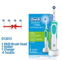 Importuotas elektrinis dantų šepetėlis „Oral B Vitality Adult“ įkraunamas dantų šepetėlis dantų šepetėlio galvutės