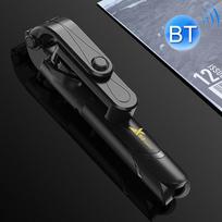 VAORLO nešiojamasis „selfie Stick“ „Bluetooth“ nuotolinio valdymo pultas „Trys viename“ integruotas laikmatis trikojis mobiliojo telefono laikiklis Tiesioginis laikiklis raudona