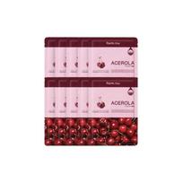 „Farm Stay Visible Difference“ kaukių pakuotė „Acerola“, 23 ml (3 pasirinkimai) 10 sheets
