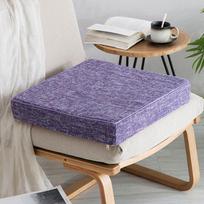 1 vnt Zabuton sėdynės pagalvėlė kvadratinių grindų tatami meditacinis kilimėlis kėdės padėklas Futon S violetinė