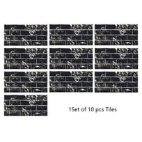 10 vnt.; Klijuoti PVC meno tapetai 10cmX20cmX10pcs