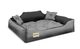 Patvari, patogi Kingdog šunų lova, pagaminta iš MIKROPLUOŠTO, SML XL S mūšio laivas pilka spalva