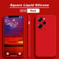 Poco X5 X 5 Pocox5 Pro Case Originalūs kvadratiniai skysto silikono telefono dėklai, skirti Xiaomi Poco X5 Pro X 5 Pocox5 Pro 5G minkštam dėklo dangteliui For Poco X5