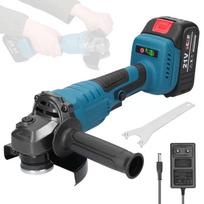 21V M14 kampinis šlifuoklis bešepetėlis variklis elektrinis šlifavimo įrankis Daugiafunkcis ličio pjovimas 1pcs battery EU Plug įvairiaspalvis