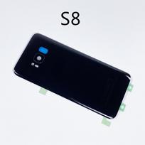 Naujas Samsung Galaxy S8 G950 G950F S8+ Plus G955 G955F korpusas, galinių durelių keitimas su S8-black