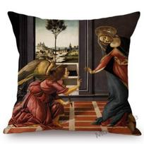 Sandro Botticelli Florencijos Menas Veneros Gimimas Pasaulyje Garsus Aliejinis Tapybos Dekoratyvinis Pagalvės Užvalkalas Medvilnės Lino Sofos Pagalvės Užvalkalas 44x44cm No Filling