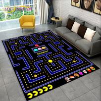Pacman Retro Classics žaidimų žaidimų kilimėlis, kiliminis kilimėlis namų svetainei, vaikų miegamojo sofa, durų kilimėlis, neslystantis grindų kilimėlis 40cm x 60cm