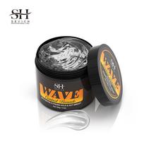 360 Wavy Frizz Control Gel Sevich Strong Hold Maitinamasis galvos odos bangų kremas Natūralus nuo plaukų slinkimo molio plaukų pomada Afrikos juodaodžiams vyrams