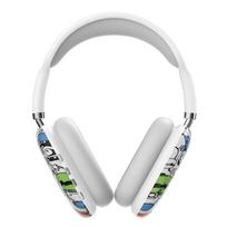 P9 Graffiti TWS belaidės ausinės Bluetooth Garniture sulankstomos stereo ausinės ir triukšmo mažinimas jaunimui balta