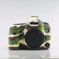 TIK „Canon EOS 6D Mark II 2 6D2 6DII DSLR“ skaitmeniniam fotoaparatui skirtas silikoninis šarvų dėklas kamufliažas