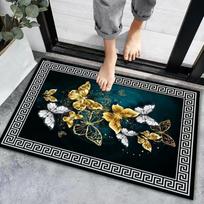 Lauko įėjimo durų kilimėlis pagal užsakymą plaunamas neslidus virtuvės kilimėlis vonios kambario kilimėlis kambario dekoravimui 50*80cm