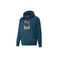 Puma X Helly Hansen Collab Knit Hoodie Sweatshirt Men Tops Navy-Blue 532842-65 XS black