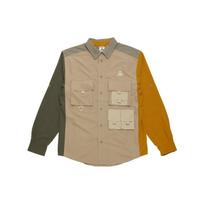 Nike ACG Dri-FIT UV Multi-Pocket Colorblock marškinėliai ilgomis rankovėmis 1 vyriški viršutiniai ruda DN3937-247 XL