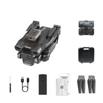 LYZRC H12 mini dronas trijų kamerų plataus kampo optinio srauto padėties nustatymas keturių krypčių kliūčių išvengimo nuotolinio valdymo pulteliu keturkopterio žaislas, dovana vaikams 1 battery juoda