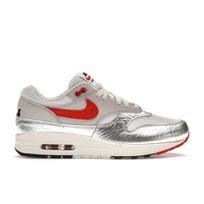 Nike Air Max 1 Premium SE Hot Sauce Vyriški sportbačiai Sidabriniai Balti Čilės Raudoni HF7746-100 39