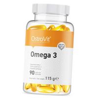 Riebalų rūgštys, Omega 3, Omega 3, Ostrovit (67250005) 30caps
