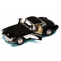1/32 lydinio „Chevrolet“ klasikinio automobilio modelio vaikiškas žaislinis automobilio ornamentas, sutraukiamas atgal automobilio žaislas berniukui 1/32-Size:12.5*4.6*4cm juoda