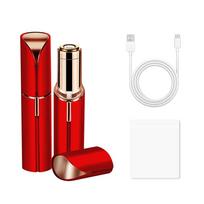 Facial Hair Removal Electric Epilator Eyebrow Trimmer Shaver for Sensitive Areas Painless Female Epilator Tool New In Care raudona