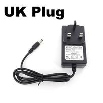 AC į DC 24V 24 voltų 2A 2000ma maitinimo šaltinio adapteris transformatorius įkroviklis AU UK EU nagų džiovintuvui, meno fototerapijos lempai, šviesai uk