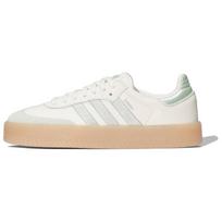 Adidas Sambae Pieno baltumo, žalsvai citrininės spalvos guma, moteriški sportbačiai IG1947 36⅔