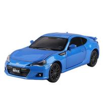 1/32 Subaru BRZ lydinio sportinio automobilio modelis lietas metalas modeliavimo žaislinės transporto priemonės automobilio modelis garsas šviesa kolekcija vaikiškas žaislas dovana mėlyna