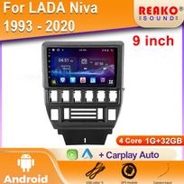 Skirta LADA Niva 1993-2020 Android Car Player centrinė navigacija 4G GPS daugialypės terpės belaidė Carplay stereofoninio ekrano galvutė 2DIN 4 core 1GB+32GB carplay