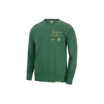 Nike Dri-FIT NBA Boston Celtics raidės apvalus kaklas laisvalaikio ilgomis rankovėmis džemperis vyriškas džemperis žalias FD8648-312 S