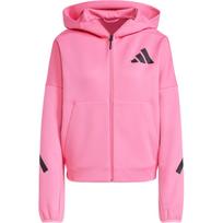 Adidas ZNE. Tikrojo Gydymo Serija FW24 Striukė su Užtrauktuku ir Gobtuvu Moteriška Striukė Pulse-Magenta JD3989 S pink