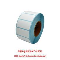 Bluetooth terminis etikečių spausdintuvas HD tarpvalstybinei e. prekybai - lipnus ir galintis spausdinti brūkšninius kodus. 40*30mm 800 sheets/roll