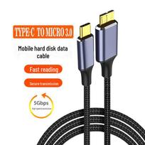 USB-C į Micro-B 3.0 adapterio laidas (USB 3.1) 0.25m, new model
