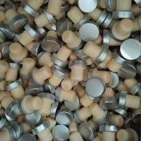 10/20 vnt. Mediniai T formos kamščiai Kamštis Aliuminio viršus Vyno kamšteliai Sandarinimo kamštis Butelių kamščiai Buitiniai 20Pcs Silver