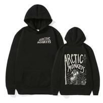 Arctic Monkeys Muzikos Albumas Retro Puloveris su Gobtuvu XS juoda