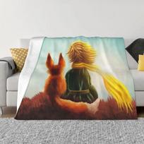 Mažojo princo Lapės Antklodė Šilta Flanelinė Prancūzija Anime Le Petit Mesti Antklodės Sofai Lovaties Pledas Minkštas Vilnos Ruduo 30x40in