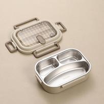 304 Stainless Steel Insulated Lunch Box Divides Lunch Box Office Worker Large Capacity Portable Bento Box Sealed Bento Lunch Box