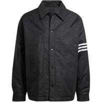 adidas Neuclassics Dygsniuotas flanelinis marškinys Juodas Vyriškas Streetwear JC9906 M black